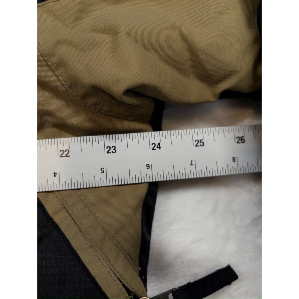 Rossignol Racing Ski Jacket Mens L‎ Black Tan Reflective Insulated Winter Coat - Picture 15 of 16